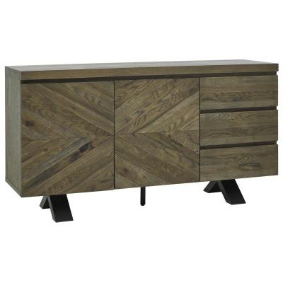 Bohemia Fumed Oak Large Sideboard